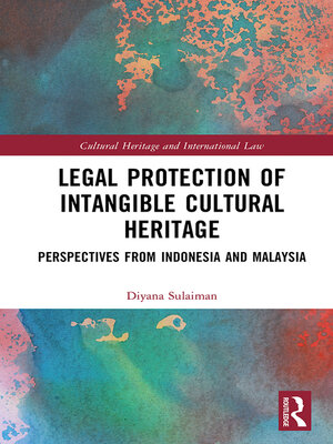 cover image of Legal Protection of Intangible Cultural Heritage